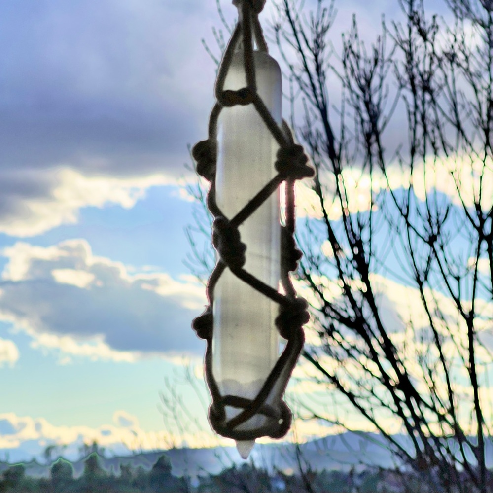 Selenite Crystal Wand